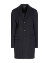 BRIAN DALES BRIAN DALES WOMAN COAT MIDNIGHT BLUE SIZE 12 WOOL, POLYAMIDE