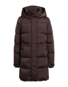 Woolrich Women Soil Brown Size M In Brown