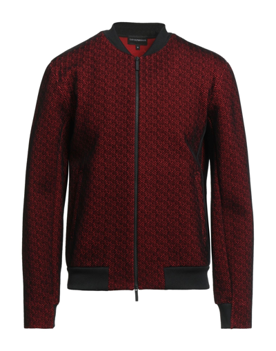 Emporio Armani Jackets In Red