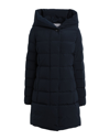 Woolrich Puffy Prescott Padded Coat In Blue