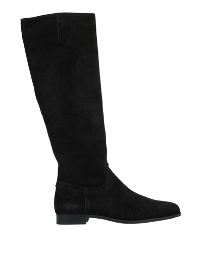 Tod's Knee Boots In Black