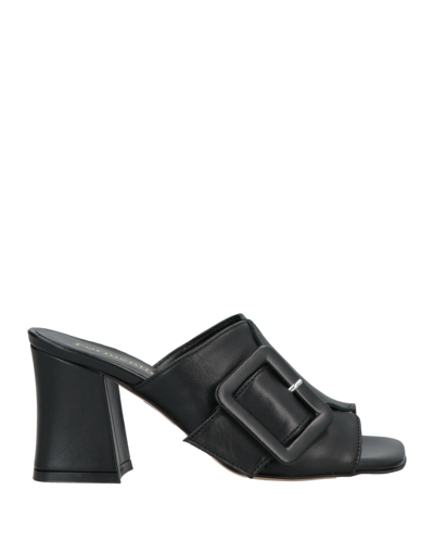 Formentini Sandals In Black