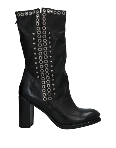 A.s. 98 Knee Boots In Black