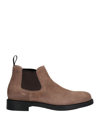 Triver Flight Ankle Boots In Khaki