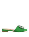 Geneve Sandals In Green