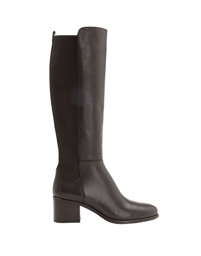 Leonardo Principi Knee Boots In Brown