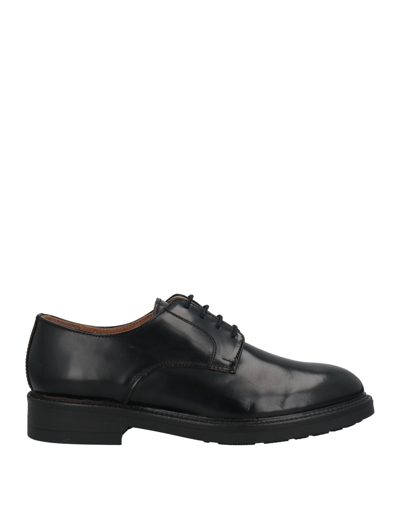 John Bakery Lace-up Shoes In Black