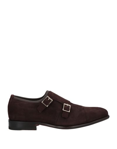 Santoni Loafers In Brown