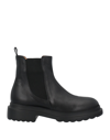 Pomme D'or Ankle Boots In Black