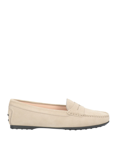 Tod's Loafers In Beige