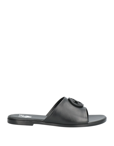 Off-white Woman Sandals Black Size 5 Soft Leather
