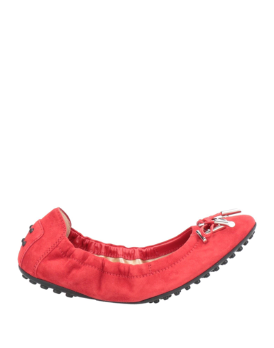 Tod's Ballet Flats In Pink