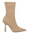 Gia Rhw Ankle Boots In Beige