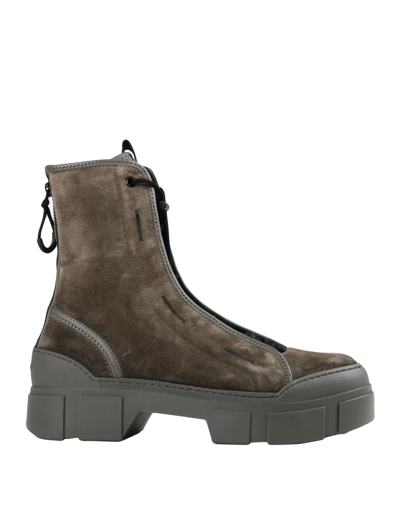 Vic Matie Ankle Boots In Green