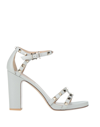 Valentino Garavani Sandals In Light Grey