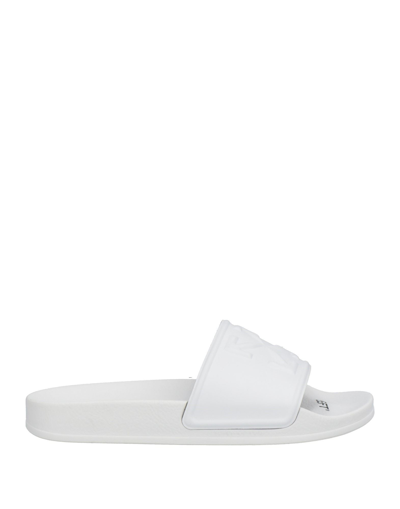 Off-white Woman Sandals White Size 5 Textile Fibers