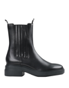 VIC MATIE VIC MATIĒ WOMAN ANKLE BOOTS BLACK SIZE 7 SOFT LEATHER