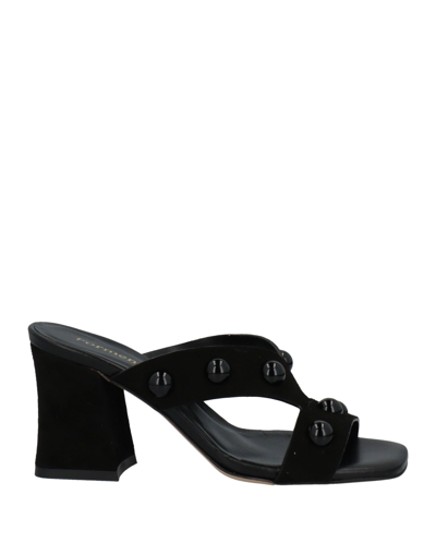 Formentini Sandals In Black