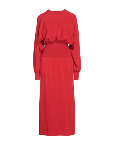 Liviana Conti Long Dresses In Red