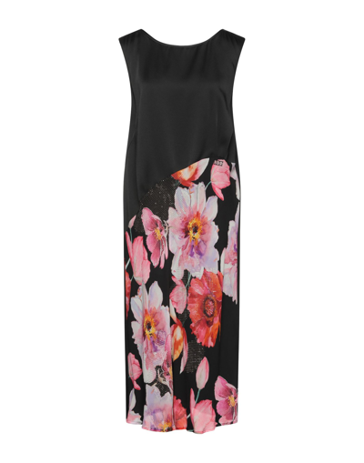 Vdp Club Midi Dresses In Black