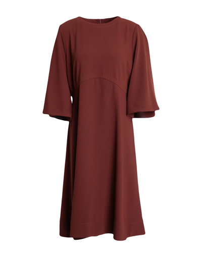 See By Chloé Midi Dresses In Orange