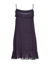 Blugirl Short Dresses In Blue