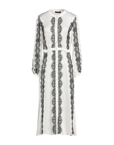 Actitude By Twinset Midi Dresses In White