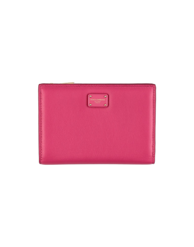 Dolce & Gabbana Wallets In Fuchsia