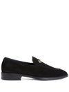 GIUSEPPE ZANOTTI ARCHIBALD SUEDE LOAFERS