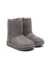 Ugg Suede Ankle Boots In Grey