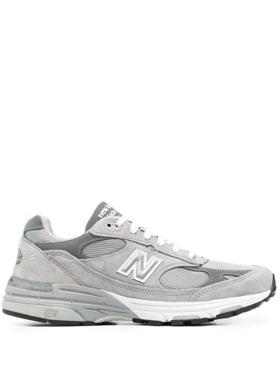 New Balance Made In Usa 993 Core Low-top Sneakers In Grey