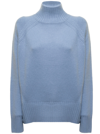 ALLUDE WOOL AND CASHMERE HIGH NECK PULL