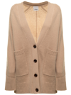 ALLUDE WOOL AND CASHMERE CARDIGAN