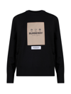 Burberry Sweater In Black