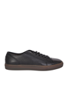 BRIONI LOW LEATHER SNEAKERS