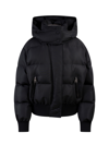 Alexander Mcqueen Black Mcqueen Graffiti Puffer Jacket In Black