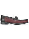 DOLCE & GABBANA BRUSHED LEATHER LOAFERS,A30032AB73511855292