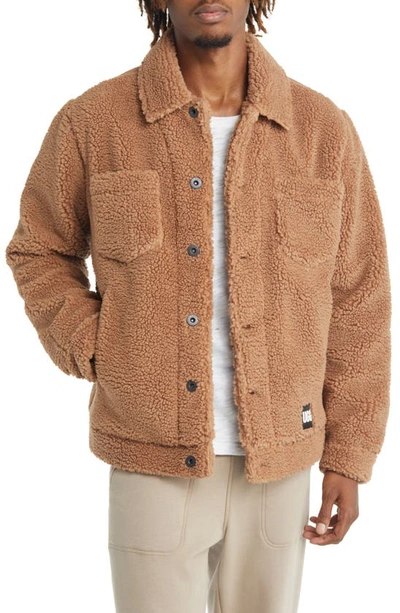 Ugg Janson Faux Shearling Trucker Jacket In Cabin