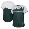 NIKE YOUTH NIKE GREEN COLORADO ROCKIES CITY CONNECT REPLICA TEAM JERSEY