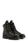 Allsaints Franka Lace-up Hiker Boot In Black