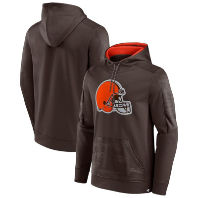 Fanatics Branded Brown Cleveland Browns On The Ball Pullover Hoodie