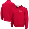 Colosseum Red Marist Red Foxes Tortugas Quarter-zip Sweatshirt In Red