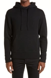 Zegna Chunky Cashmere Hoodie In Black