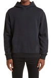 Zegna Oversize Cotton & Cashmere Hoodie In Black