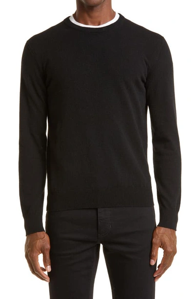 Zegna Oasi Cashmere Sweater In Black