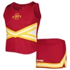 COLOSSEUM GIRLS YOUTH COLOSSEUM CARDINAL IOWA STATE CYCLONES CAROUSEL CHEERLEADER SET