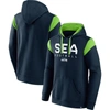 Fanatics Branded College Navy Seattle Seahawks Call The Shot Pullover Hoodie In Navy