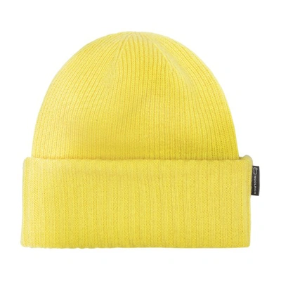 Woolrich Wool-cashmere Beanie In Burnt_yellow