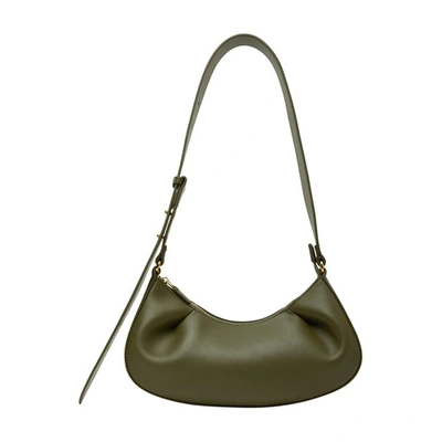 Elleme Dimple Moon Small In Olive Green