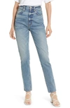 Slvrlake Beatnik High Waist Ankle Slim Jeans In Salton Sea